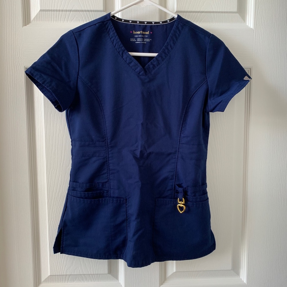 Heartsoul Scrub Top XXS